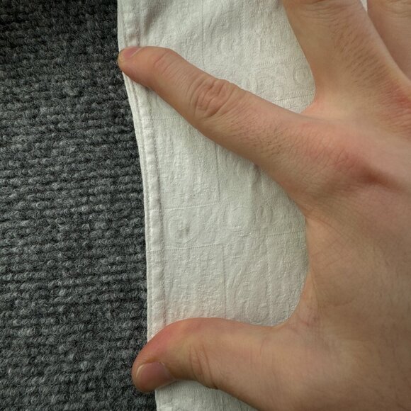 Robert Graham White Long Sleeve Button Up Shirt Men Size XL Classic Fit Swirl - Picture 15 of 16